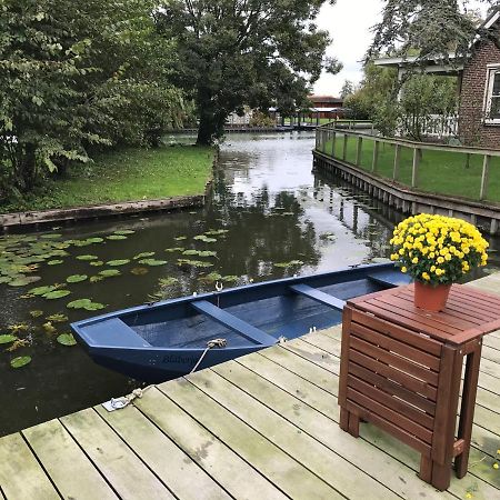 Вилла Houseboat Linquenda Woubrugge Экстерьер фото